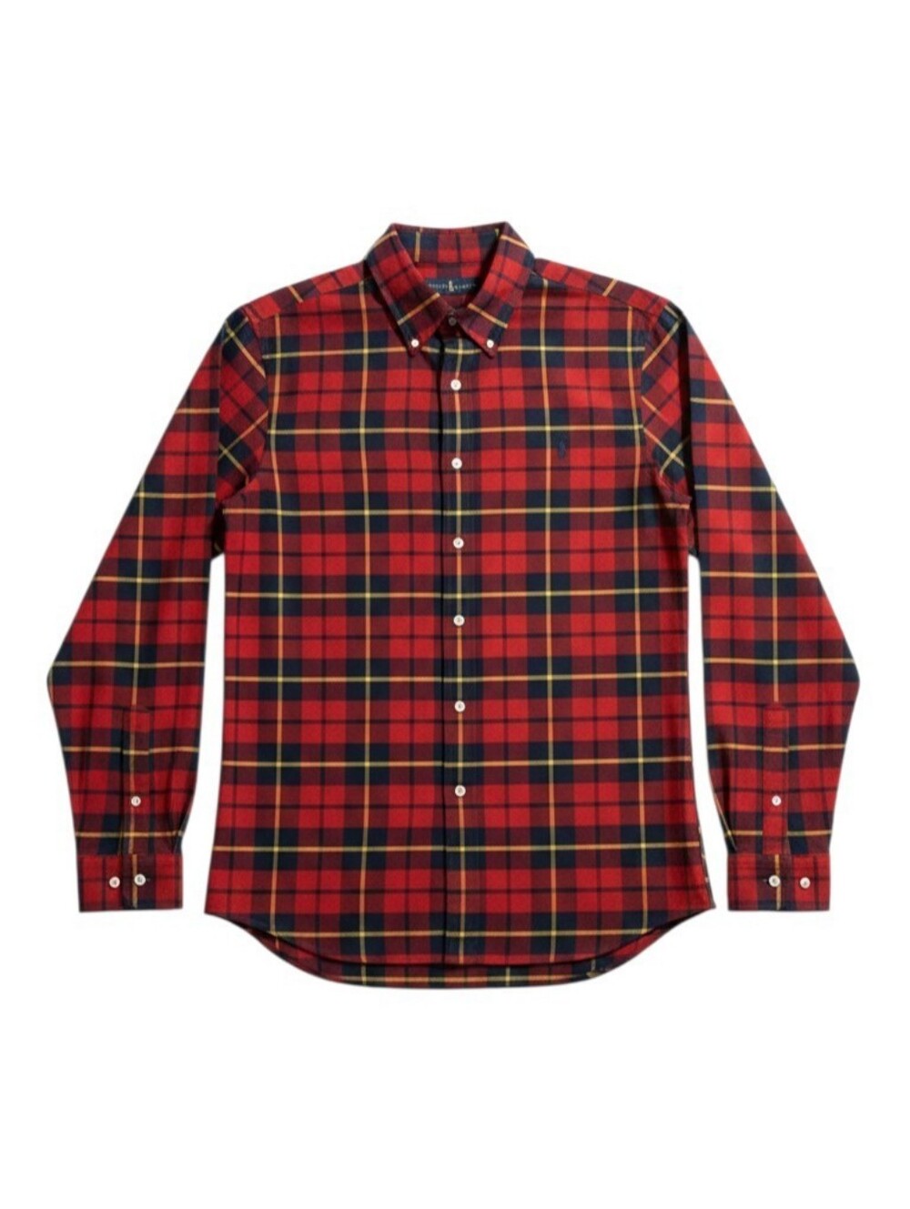 Polo Ralph Lauren Men’s Large Plaid Long Sleeve Button-Down Shirt